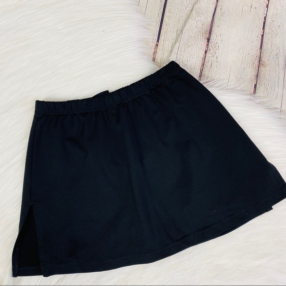DTL Pants - DTL Black Athletic Active Skirt Skorts Sz S